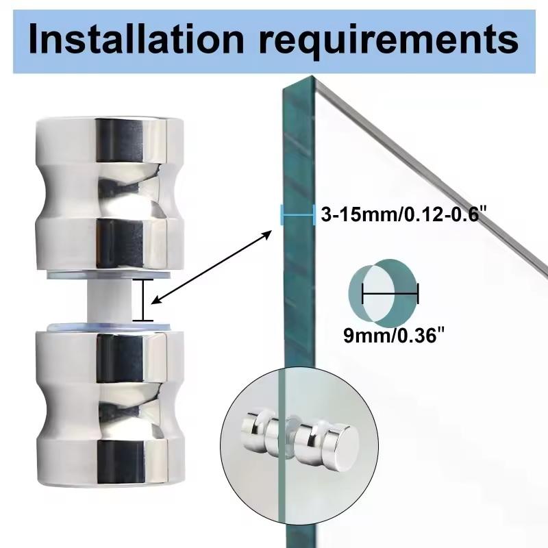 Stijlvolle glazen douchedeurgr - Glass Door Hinge recensie en prijs