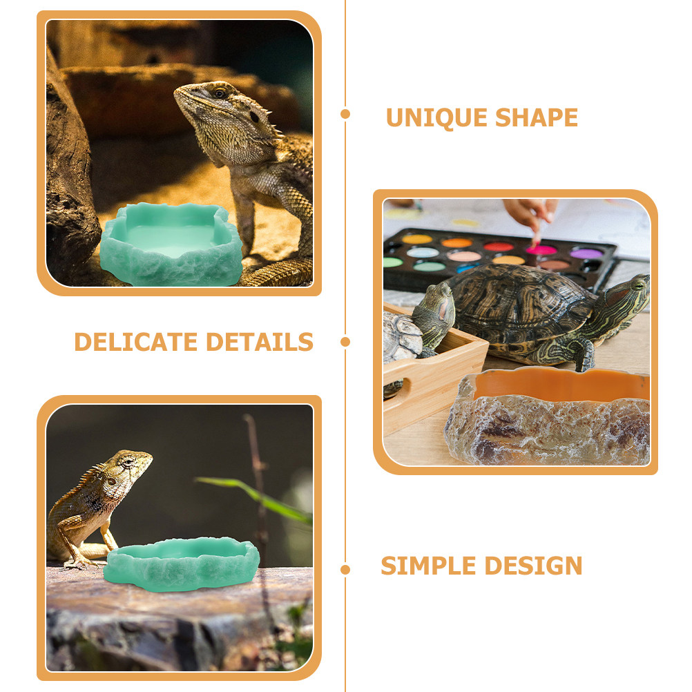 2 stuks nachtgloeiende voer- e - Water Dish Reptile recensie en prijs