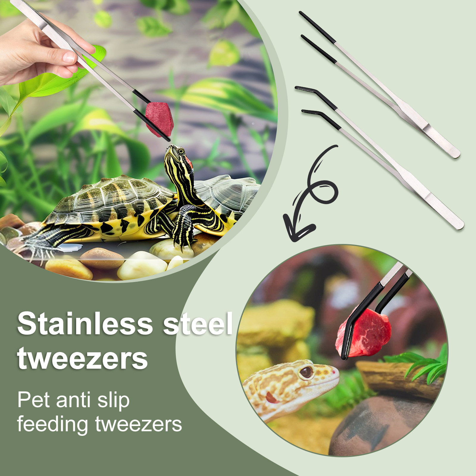 Roestvrijstalen reptielenvoedi - Water Dish Reptile recensie en prijs