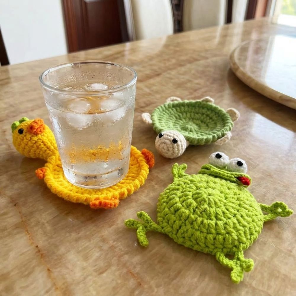 Grappige gehaakte schildpad-on - Water Dish Reptile recensie en prijs